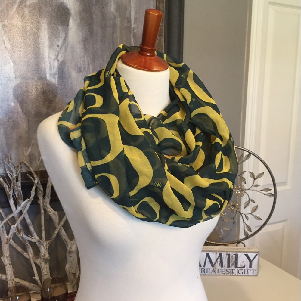 Oregon gauzy infinity scarf